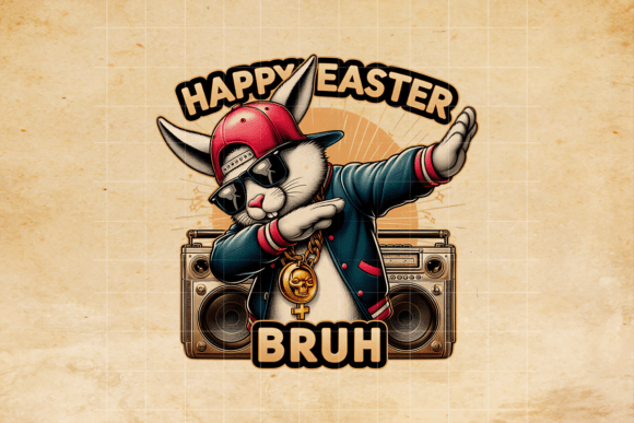Download Hip-Hop Easter Bunny - Premium Resources