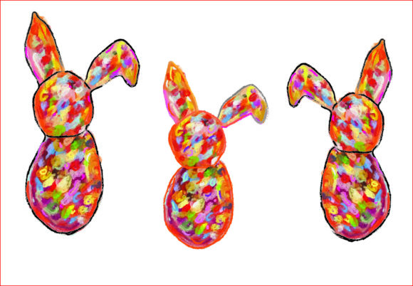 Download Watercolor Bunny Png, Sublimation - Watercolor bunny png Collection