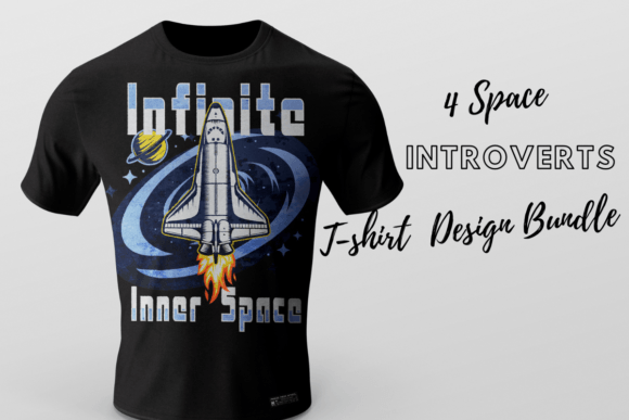 Download 4 Introvert's Inner Space TShirt Bundle - Shirt Collection
