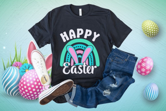 Download Happy Easter Rainbow T Shirt Design - Shirt Collection