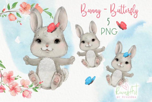 Download Watercolor Bunny PNG Easter Clipart - Watercolor bunny png Collection