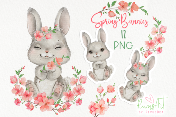 Download Watercolor Bunny PNG Easter Clipart - Watercolor bunny png Collection