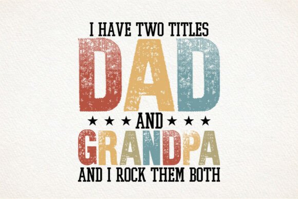 Download Dad and Grandpa SVG Retro Tshirt Design - Shirt Collection