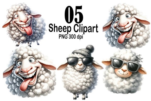 Download Watercolor Sheep Clipart - Watercolor sheep Collection