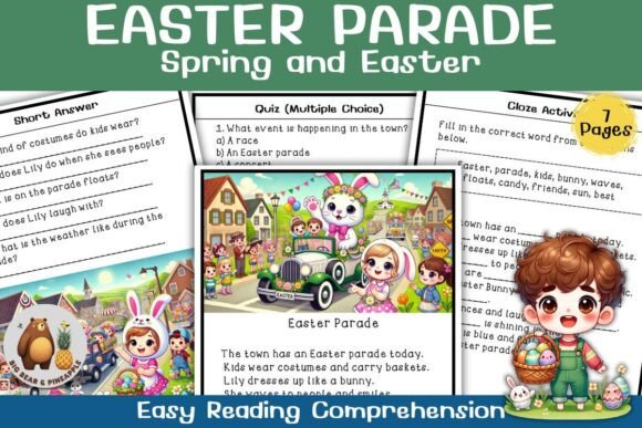 Download Spring and Easter - Easy Reading Compreh - Premium Resources