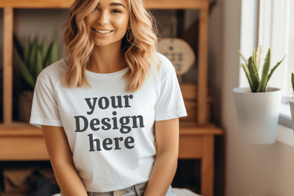 Download Easter Tshirt Mockup Bella Canvas Mockup - Shirt Collection