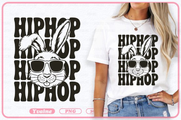 Download Hip Hop Easter Bunny PNG Sublimation - Premium Resources