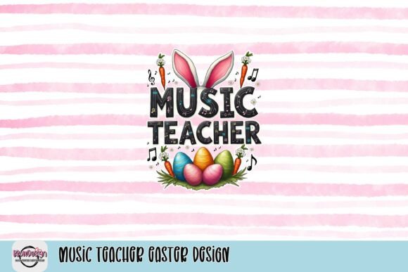Download Music Teacher Easter Design - Premium Resources