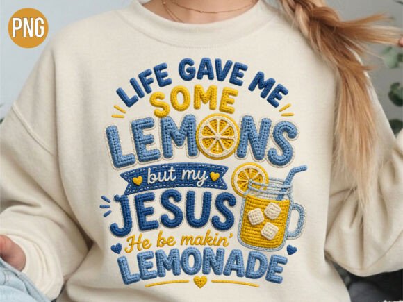 Download Crochet Christian Lemons PNG Shirt - Shirt Collection