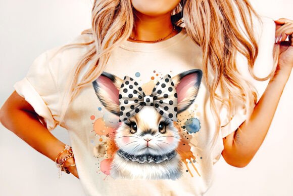 Download Easter Watercolor Bunny PNG Sublimation - Watercolor bunny png Collection
