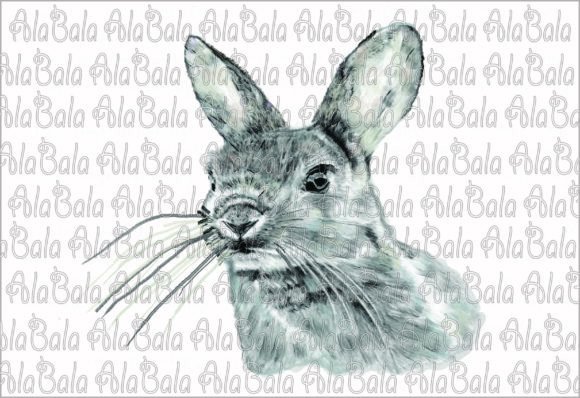 Download Watercolor Bunny PNG, Sublimation - Watercolor bunny png Collection
